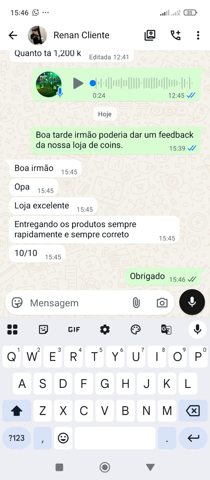 Prova de entrega 1